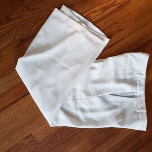 Boden white wide leg dress pants - amazing fit!